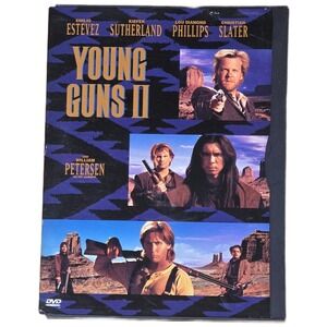 Young Guns II DVD 1990 Movie Widescreen Edition Emilio Estevez Kiefer Sutherland